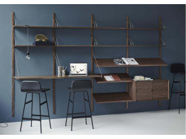 Shelving system, model Royal System by Poul Cadovius, to build yourself. New édition.new edition.