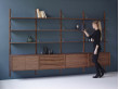 Shelving system, model Royal System by Poul Cadovius, to build yourself. New édition.new edition.