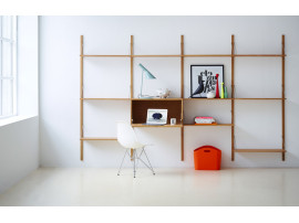 Shelving system, model Royal System by Poul Cadovius, to build yourself. New édition.new edition.