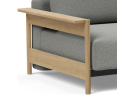 Øravik Wood sofa bed.