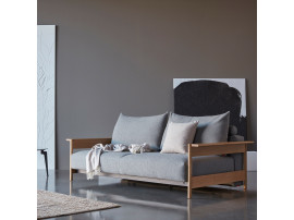 Øravik Wood sofa bed.