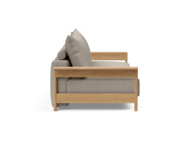 Øravik Wood sofa bed.