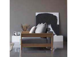 Øravik Wood sofa bed.