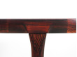 Mid-Century modern scandinavian oval dining table in Rio rosewood by Kofod Larsen