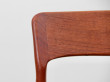 Mid-Century modern scandinavian set of 8 teck chairs model 26 by Henning Kjærnulf.