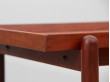 Mid-Century modern scandinavian serving cart in teak by Poul Hundevad