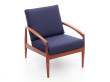 Mid-Century  modern scandinavian lounge chair in Rio rosewood model Paperknive by Kai Kristiansen