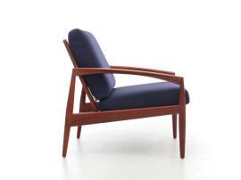 Fauteuil  scandinave modèle 121 ou PaperKnive en teck