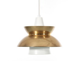 Mid-Century modern scandinavian pendant lamp Doo-Wop light brass by Louis Poulsen. Edition 2013