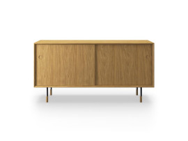 Buffet scandinave No 11 chêne / pieds en métal. Edition neuve