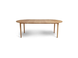 Scandinavian dining table No 3 extensions available (oak)