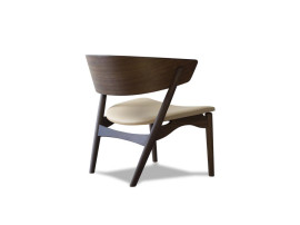 Fauteuil scandinave No 7 (dossier en bois) édition neuve