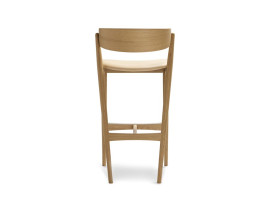 Tabouret scandinave No 7 (dossier en bois ) édition neuve