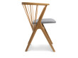 Mid-century modern scandinavian dining chair No 8