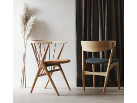 Chaise scandinave No 7 (dossier en bois) édition neuve