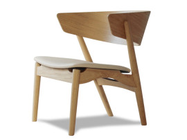 Fauteuil scandinave No 7 (dossier en bois) édition neuve