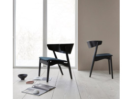 Fauteuil scandinave No 7 (dossier en bois) édition neuve