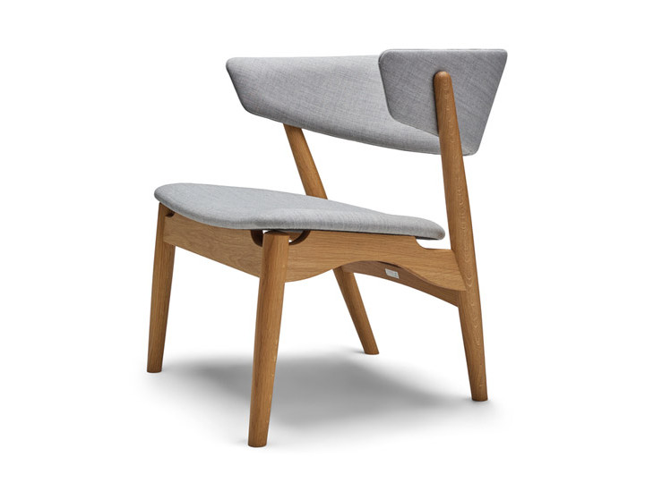 Fauteuil scandinave No 7 (dossier tapissé) édition neuve