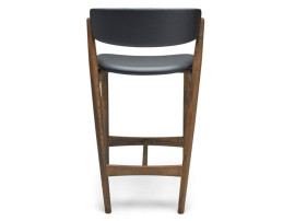 Mid-century modern scandinavian bar stool (upholstered seat and back ) No 7