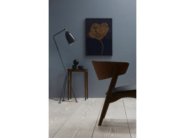 Table d'appoint scandinave No 1 verre noir édition neuve