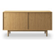 Mid-century modern scandinavian sidebord No 11 oak / wooden legs