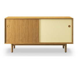 Mid-century modern scandinavian sidebord No 11 oak / wooden legs