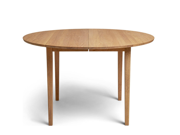 Scandinavian dining table No 3 extensions available (oak)