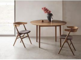 Scandinavian dining table No 3 extensions available (oak)