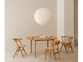 Scandinavian dining table No 3 extensions available (oak)