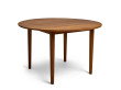 Table de repas scandinave No 3 plateau fixe en noyer