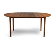 Scandinavian dining table No 3 extensions available (noyer)