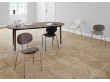 Scandinavian dining table No 3 extensions available (noyer)