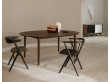 Scandinavian dining table No 3 extensions available (noyer)