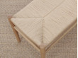 Banc scandinave modèle J83B. Naturel. Nouvelle Edition.