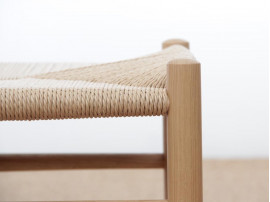 Banc scandinave modèle J83B. Naturel. Nouvelle Edition.