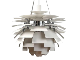 Mid-Century  modern scandinavian pendant lamp PH Artichoke by Poul Henningsen. Ø 84 cm. Edition from the 70's