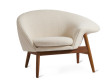 Fauteuil scandinave Fried egg droit nouvelle édition