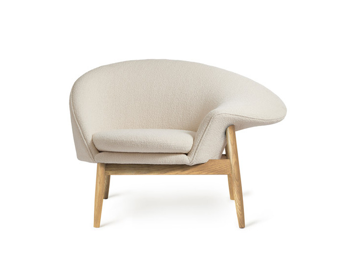 Fauteuil scandinave Fried egg droit nouvelle édition