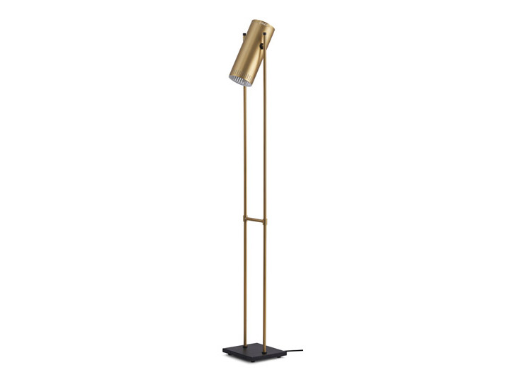 Lampadaire scandinave Trombone laiton nouvelle édition