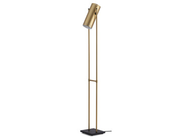 Lampadaire scandinave Trombone laiton nouvelle édition