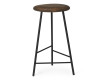 Tabouret  de bar scandinave Pebble H65cm