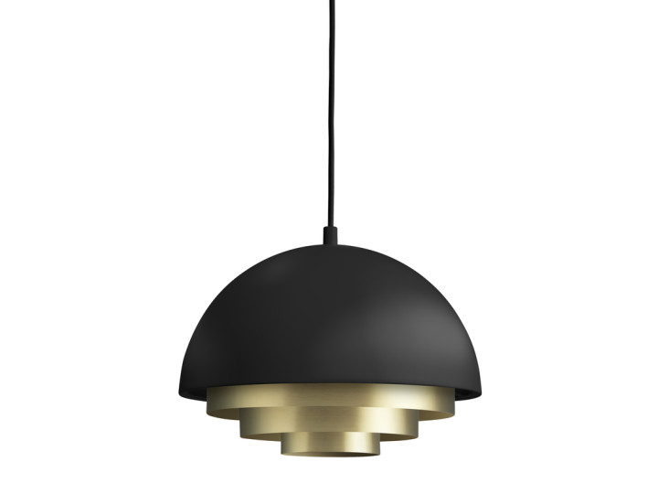 Suspension scandinave Milieu colour mini black/brass nouvelle édition Jo Hammerborg