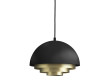 Suspension scandinave Milieu colour mini black/brass nouvelle édition Jo Hammerborg