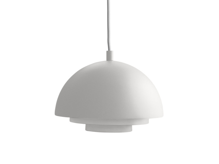 Suspension scandinave Milieu colour mini clear white nouvelle édition Jo Hammerborg