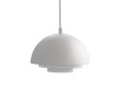 Suspension scandinave Milieu colour mini clear white nouvelle édition Jo Hammerborg