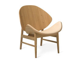 Fauteuil scandinave The orange assise en tissu nouvelle édition. Hans Olsen