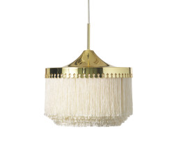 Suspension scandinave Fringe Ø30 cm cream white nouvelle édition