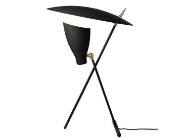 Lampe à poser scandinave Silhouette black noir nouvelle édition