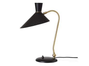 Lampe à poser scandinave Bloom black noir nouvelle édition