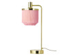 Lampe à poser scandinave Fringe pale pink nouvelle édition